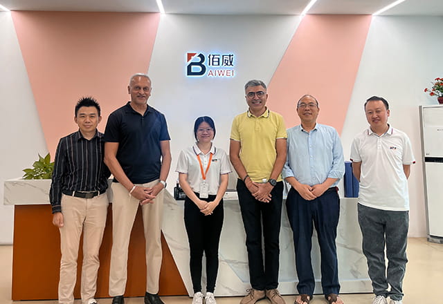 International clients with Baiwei team