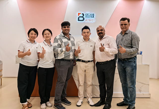 International clients with Baiwei team