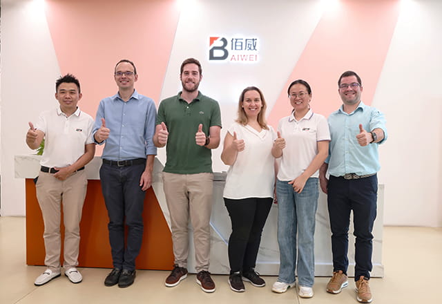 International clients with Baiwei team