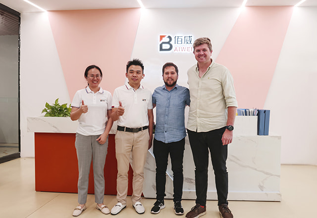 International clients with Baiwei team
