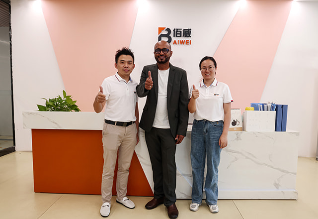 International clients with Baiwei team