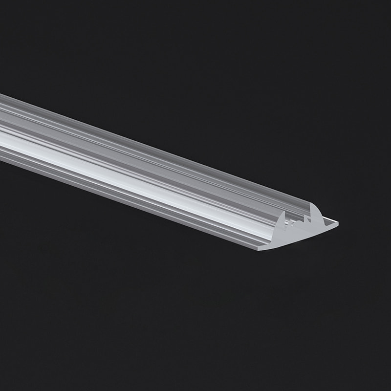 Back view of Baiwei L520 linear LED lens