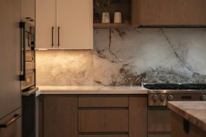 Ultra-thin recessed PC extruded diffuser profile delivering seamless illumination under kitchen cabinets