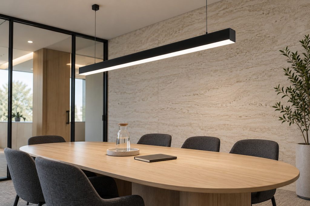 Baiwei meeting room linear pendant light